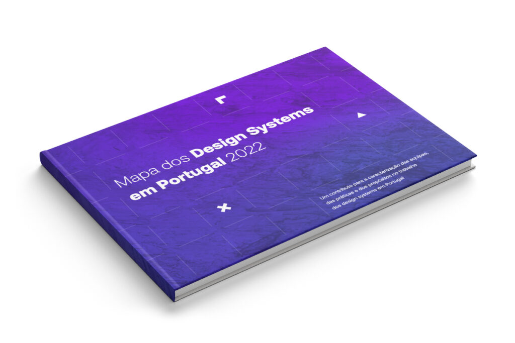 Ilustração da capa do mapa dos design systems em Portugal versão 2022
